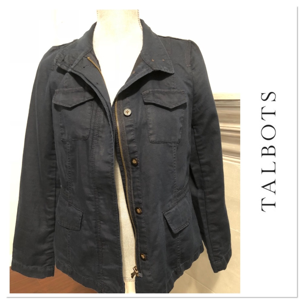 Talbots Light Jacket Size 6p - image 1